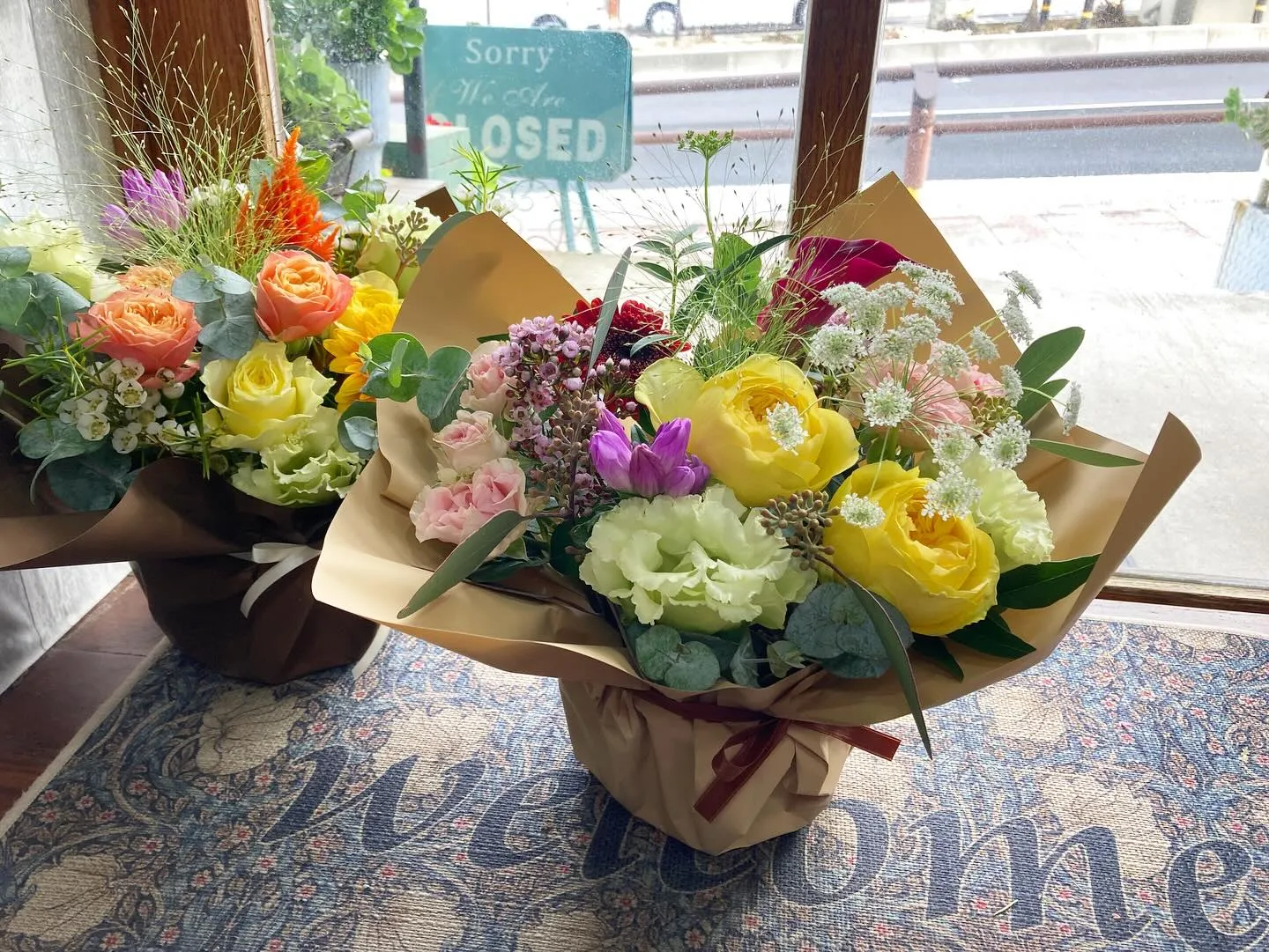 演奏会に贈るお花。